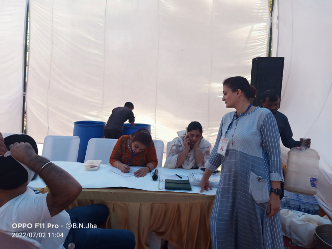 Health and Blood Donation Camp